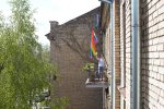 Gali būti 1 asmuo ir avarinis išėjimas vaizdas