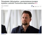 May be an image of 1 person, beard and text that says 'Vilius Narkünas Žiniasklaida: VMI pripažino -pardavinedamas brangius kotedžus „aušrietis&quot; Puchovičius slépe mokesčius (47) ELTA Robert Puchovie FOTO:ANDRUSUFARTAS|ELTA FOTO: ANDRIUS UFARTAS ELTA'