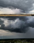 Gali būti tornadas ir žaibas vaizdas