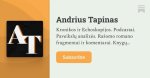 Subscribe to Andrius Tapinas