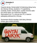 Gali būti furgonas ir tekstas vaizdas