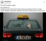 May be an image of ‎car and ‎text that says '‎fantazijos.lt 24 min. Po Lytines naujienos: baige. Bet ar baigei Tu? Statistika: kodas &quot;GintaiLaikyk&quot; iki šios dienos panaudotas 20 karty. Trumpai tempe. Šventés proga kodas &quot;BAIGIAU&quot; duos 22% nuolaidą, galios kol tęsis kratos. FAKE TAXI G LT G1NT4S כד‎'‎‎