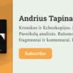 Subscribe to Andrius Tapinas